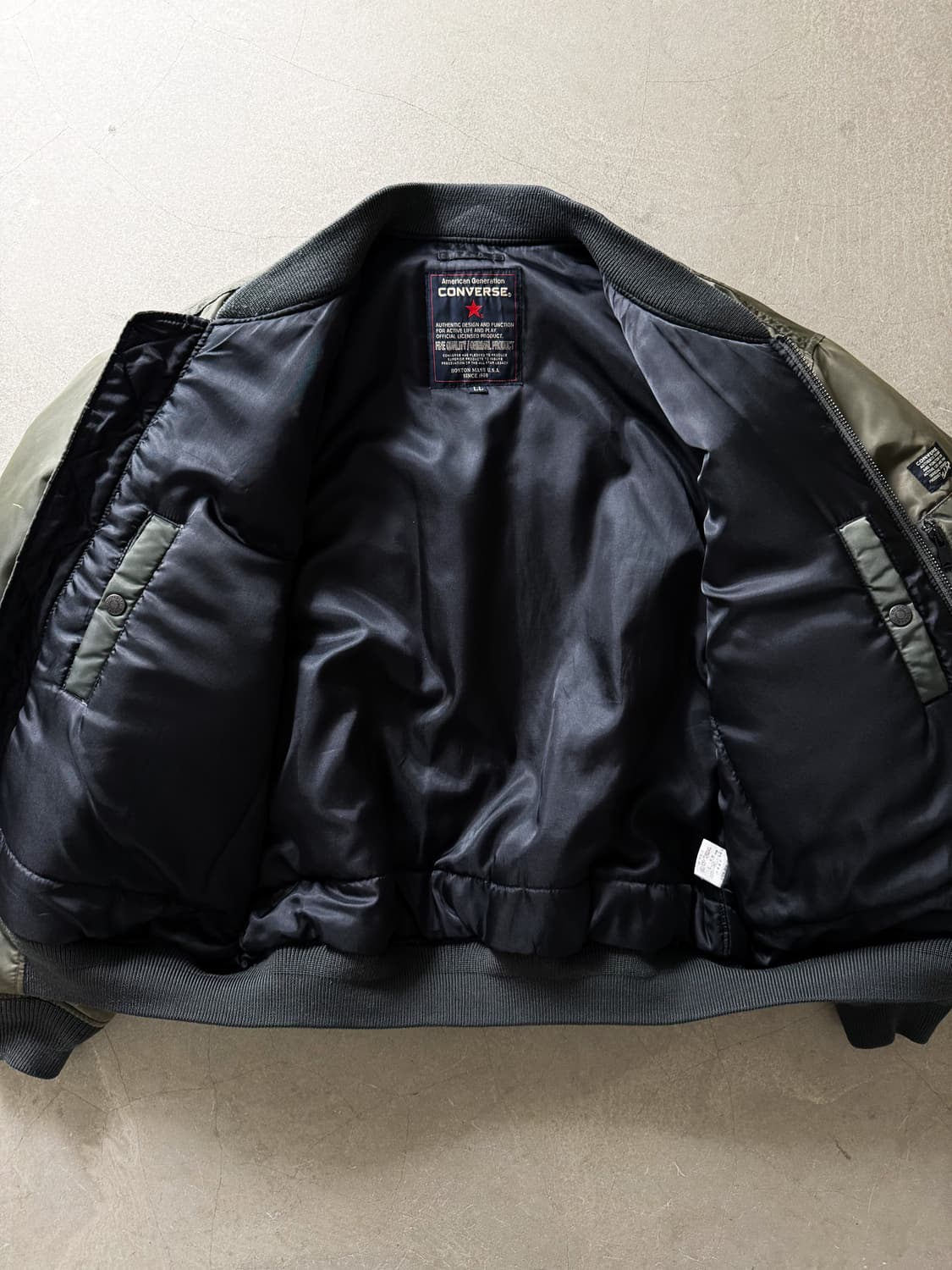 Vintage Converse MA-1 Bomber Jacket 상품이미지6