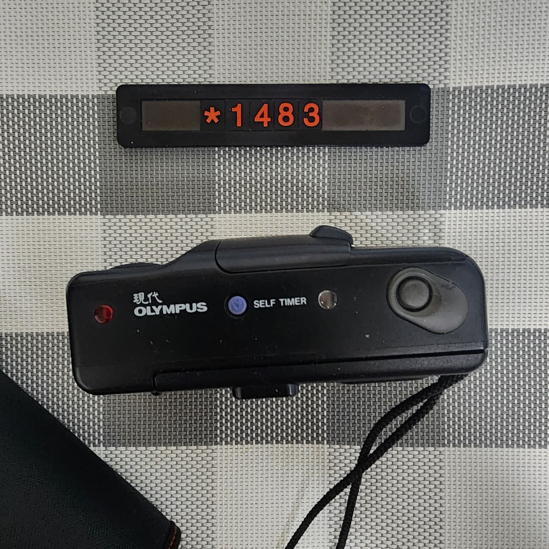 현대 올림푸스 Am-100 데이터백 필름카메라 파우치포함 상품이미지3