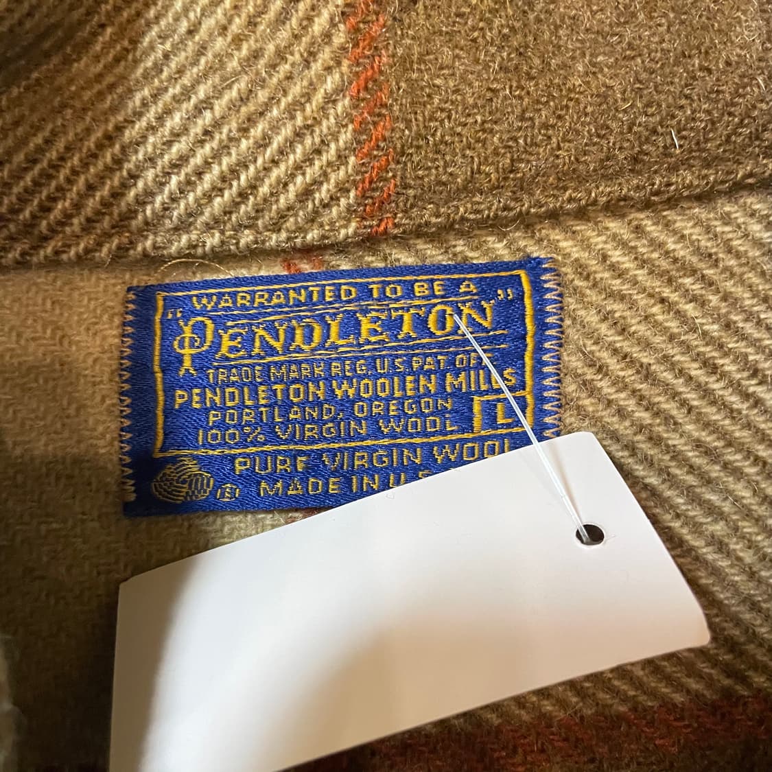 펜들턴 체크 울자켓 상품이미지3