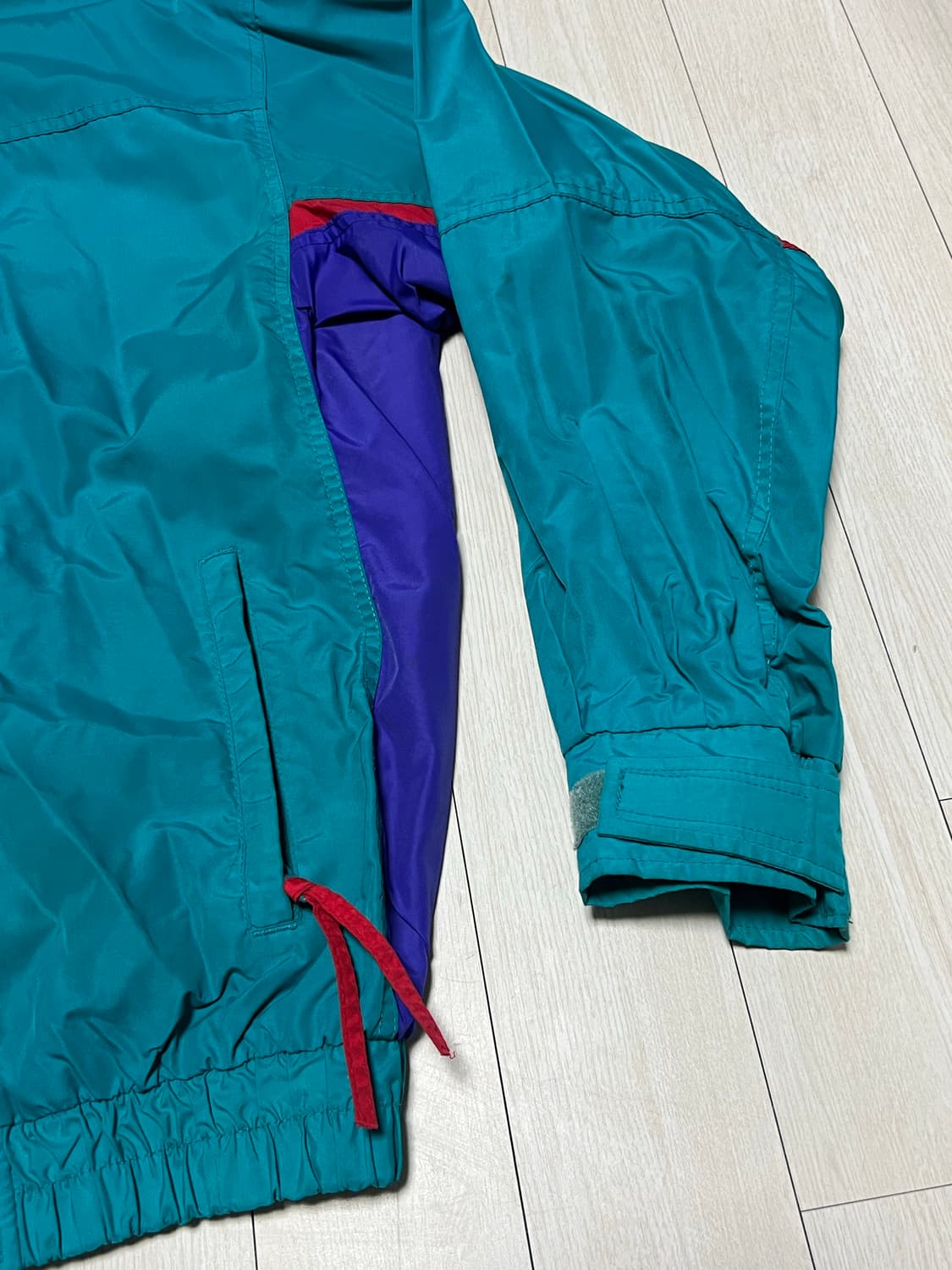 90s콜롬비아 부가부 윈드브레이커점퍼 L사이즈 상품이미지4