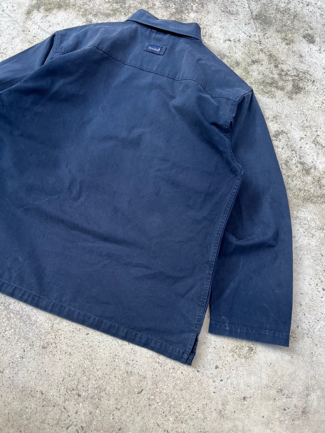 FADED DARK NAVY OLD FRENCH 프렌치피셔맨스목자켓 상품이미지9