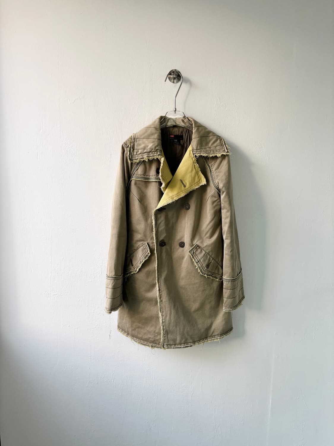 디젤 그런지 더블 코트 상품이미지1