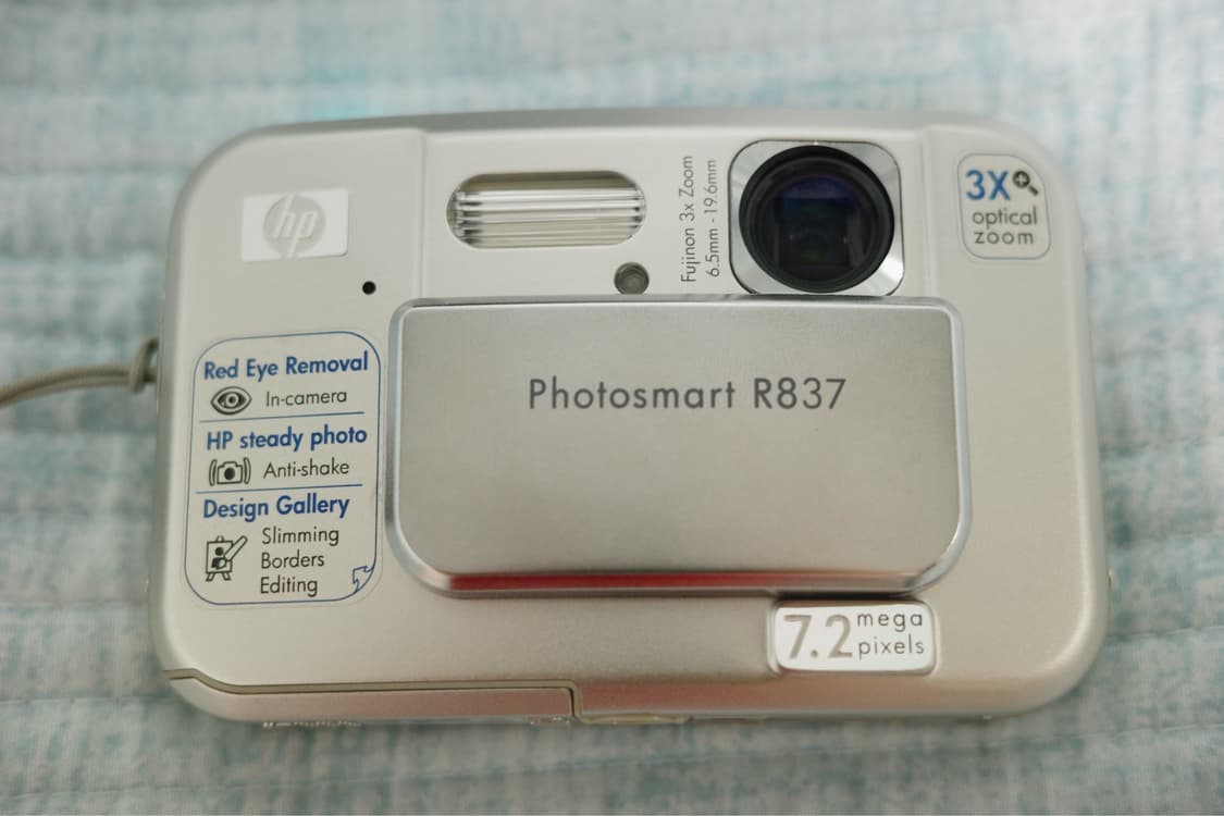 HP 포토스마트 Photosmart R837 디카 실버 상품이미지3