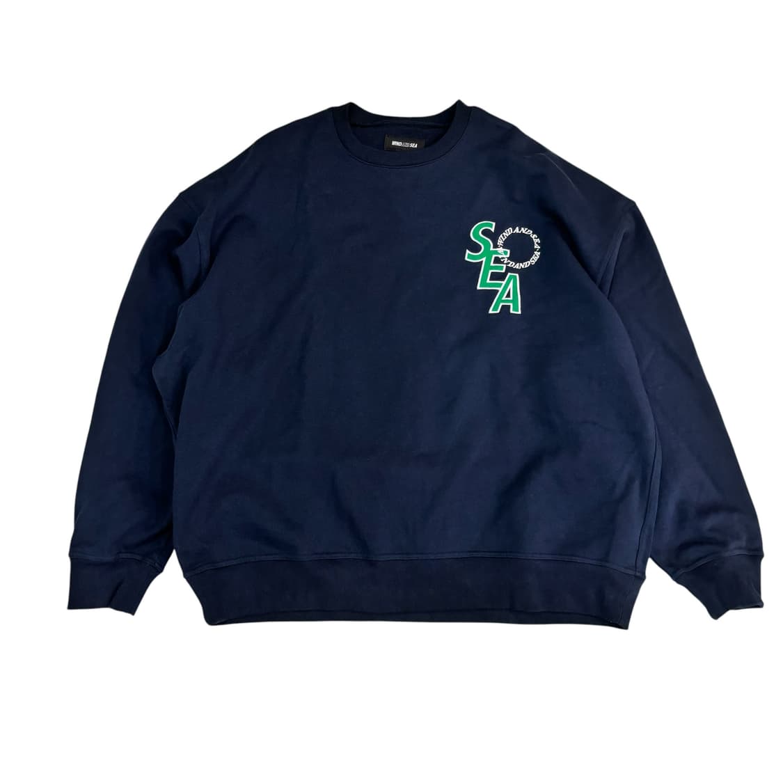 Wind and sea 네이비 스웨트셔츠 상품이미지1