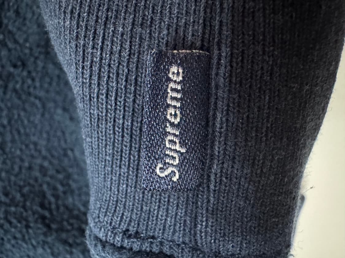 슈프림 인사이드 아웃 크루넥 네이비 L 상품이미지6