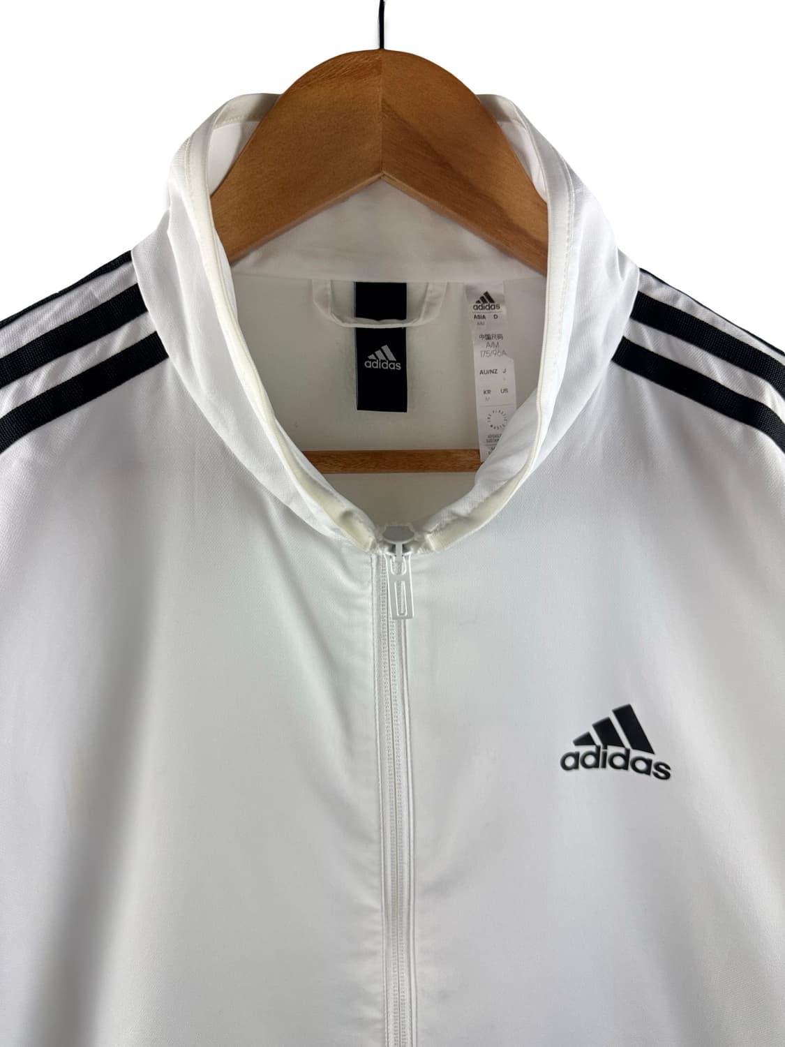아디다스 블랙 화이트 바람막이3052 상품이미지3