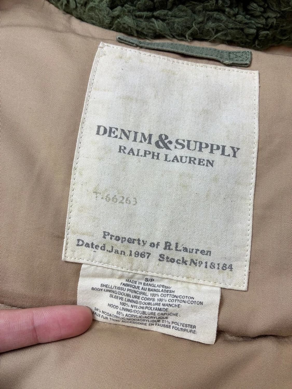 Denim Supply 올리브 N-38 덕 다운 파카 PN5470 상품이미지8