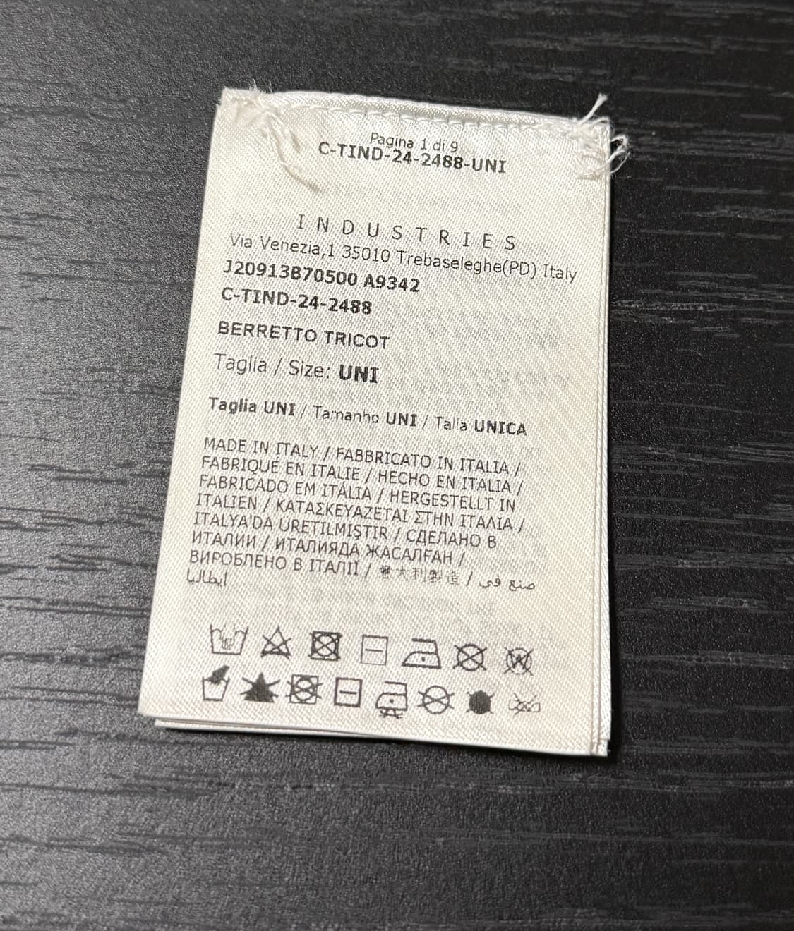 몽클레어 울 비니 블랙 상품이미지5