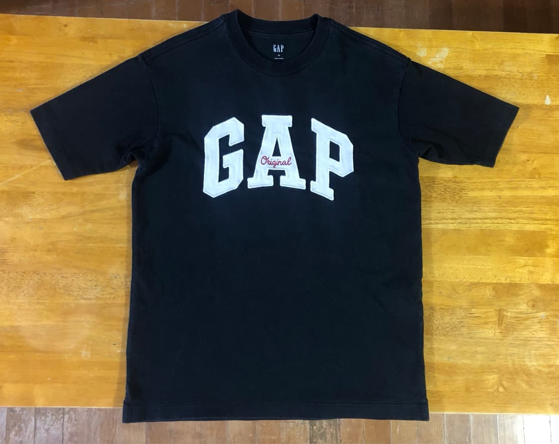 GAP 오리지널 로고 반팔티 XS 블랙 상품이미지1
