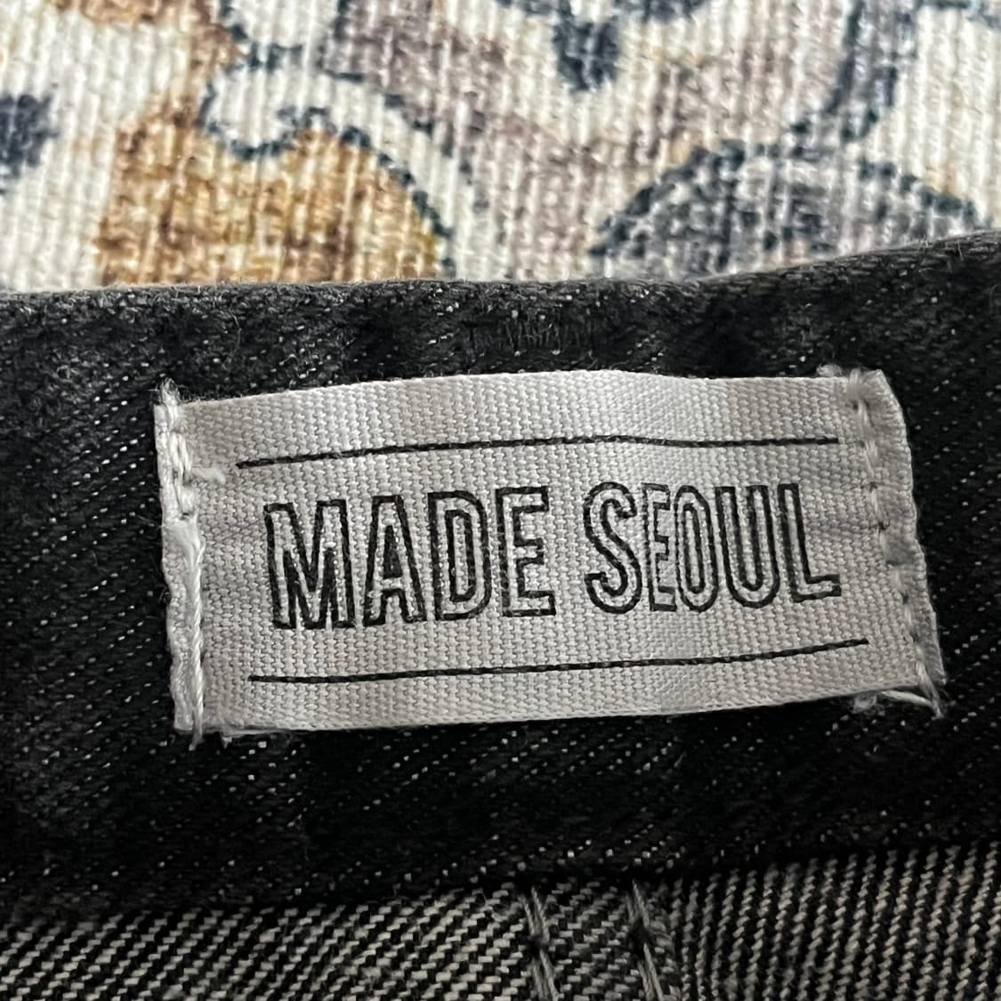 MADE SEOUL 흑청 데님스커트 상품이미지3