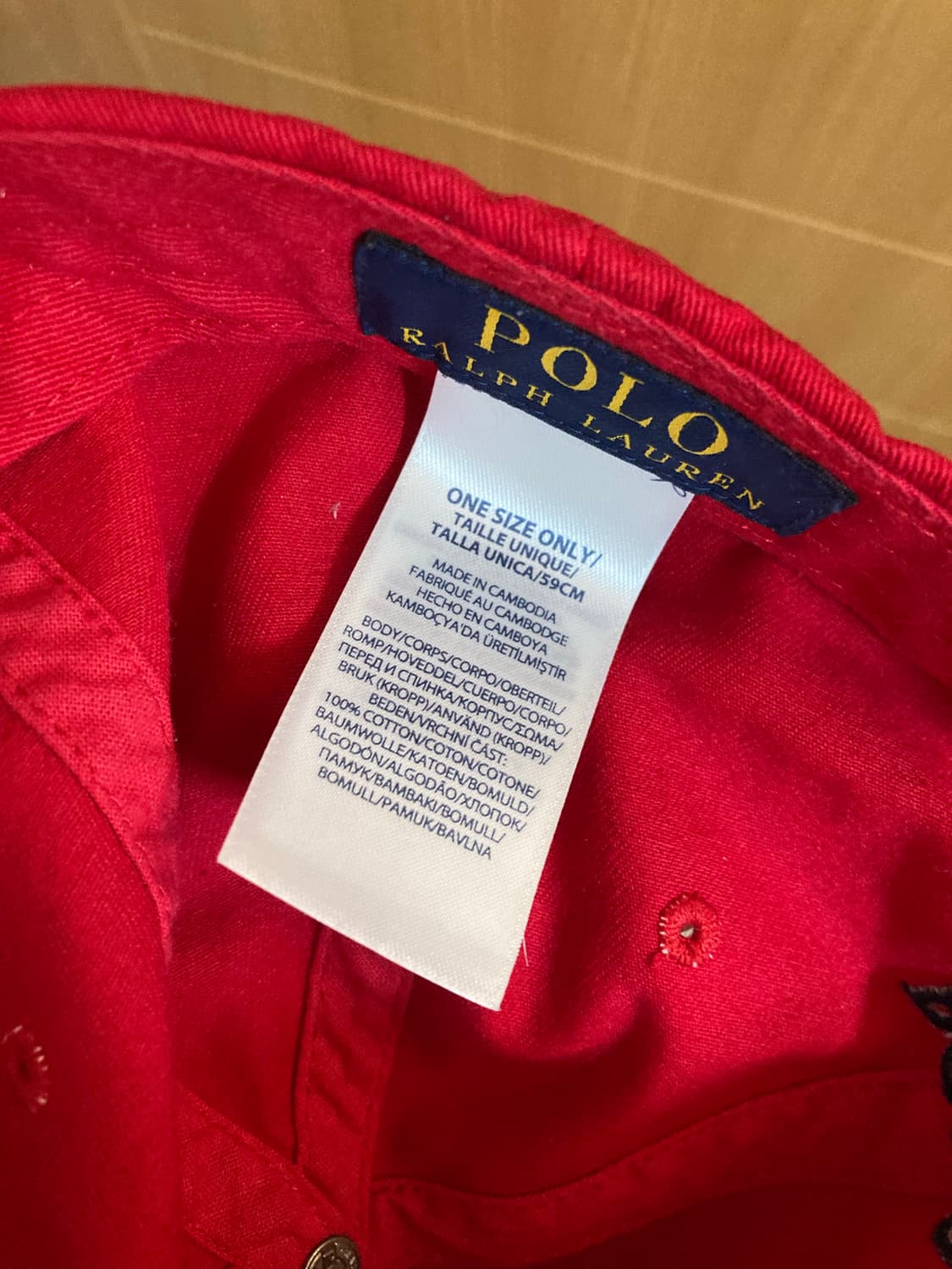 폴로 캡 상품이미지3