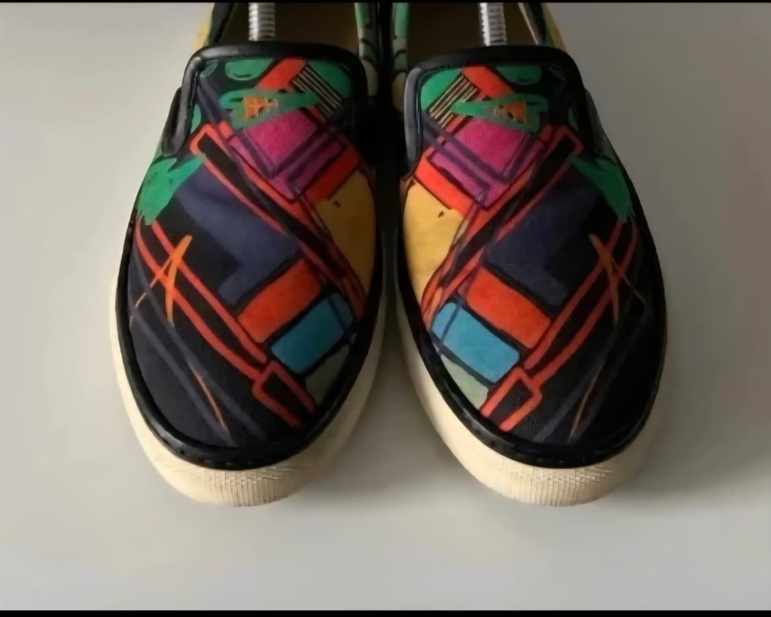 (정품)에르메스 멀티컬러 슬립온 35 상품이미지3