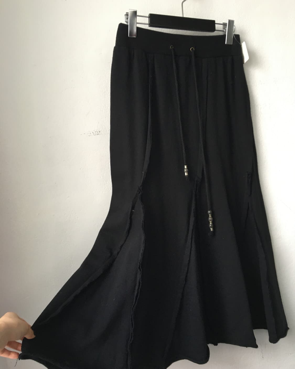 Cut off line detail long skirt 상품이미지2