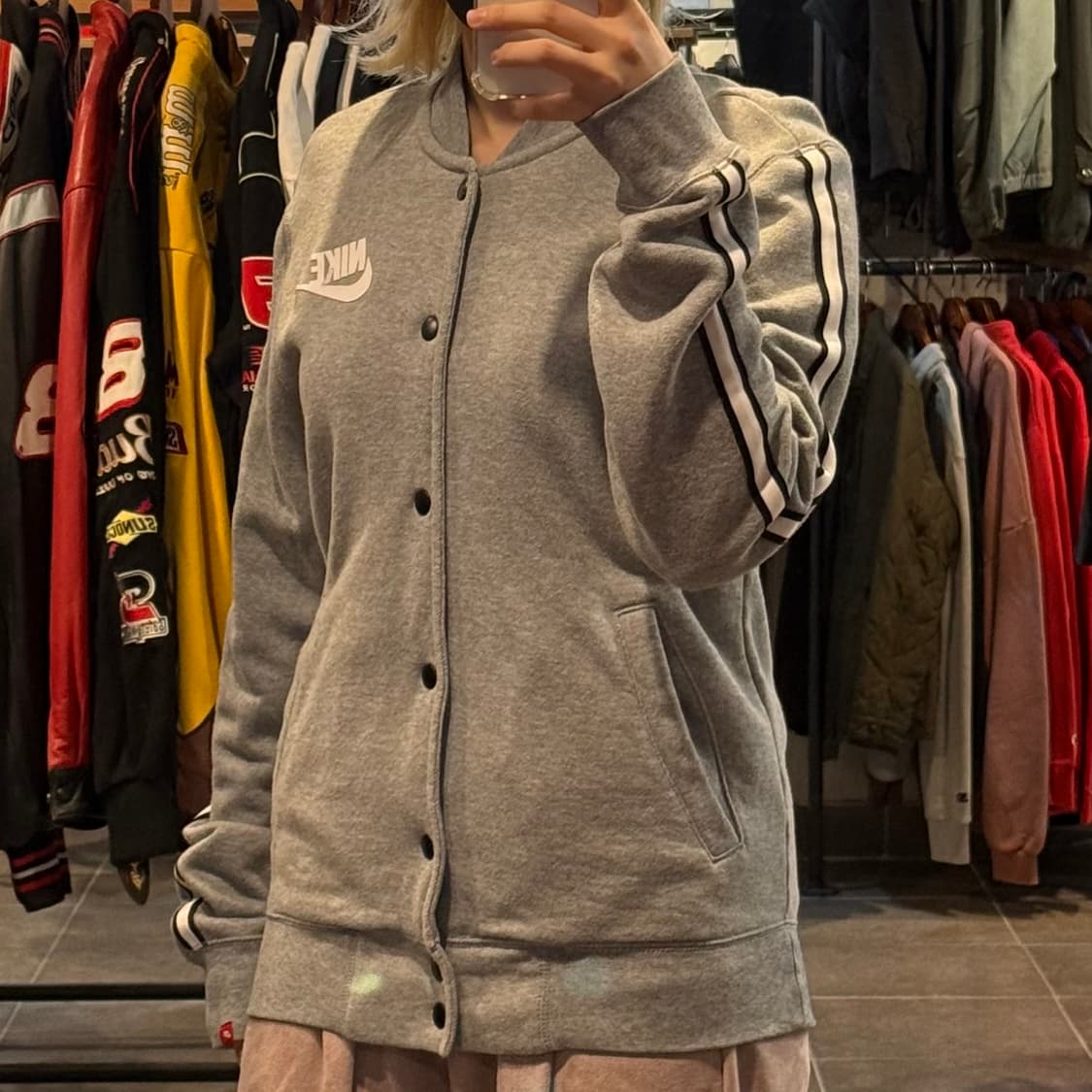 [NO.9]Nike 코튼 블루종 상품이미지4