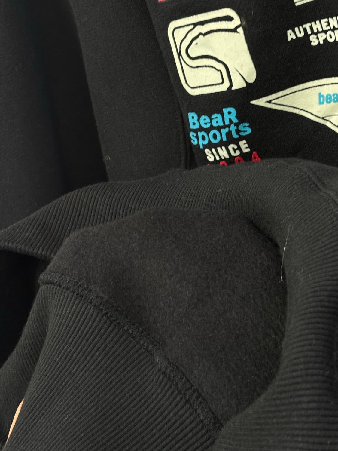 BEAR SPORTS 그래픽 기모 맨투맨 상품이미지5