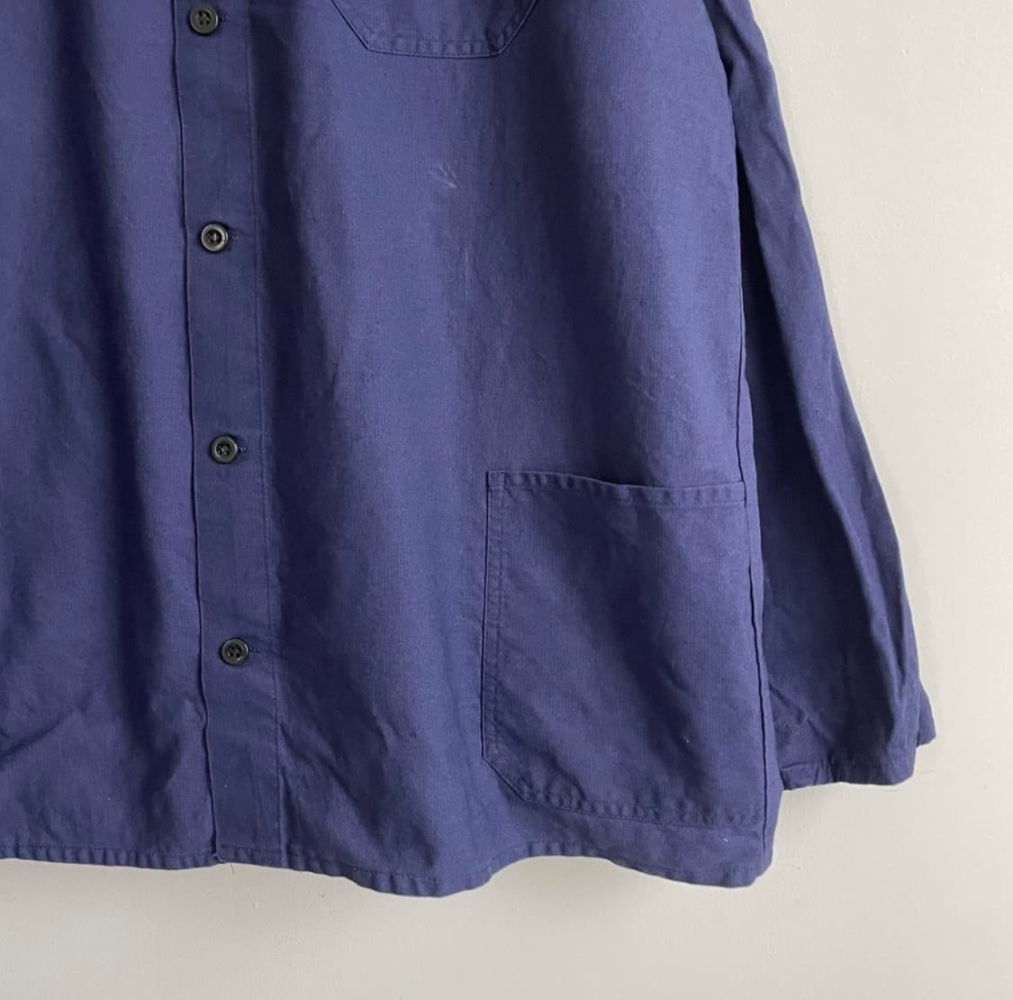 빈티지 인디고 네이비 프렌치 초어 자켓 XL 상품이미지5