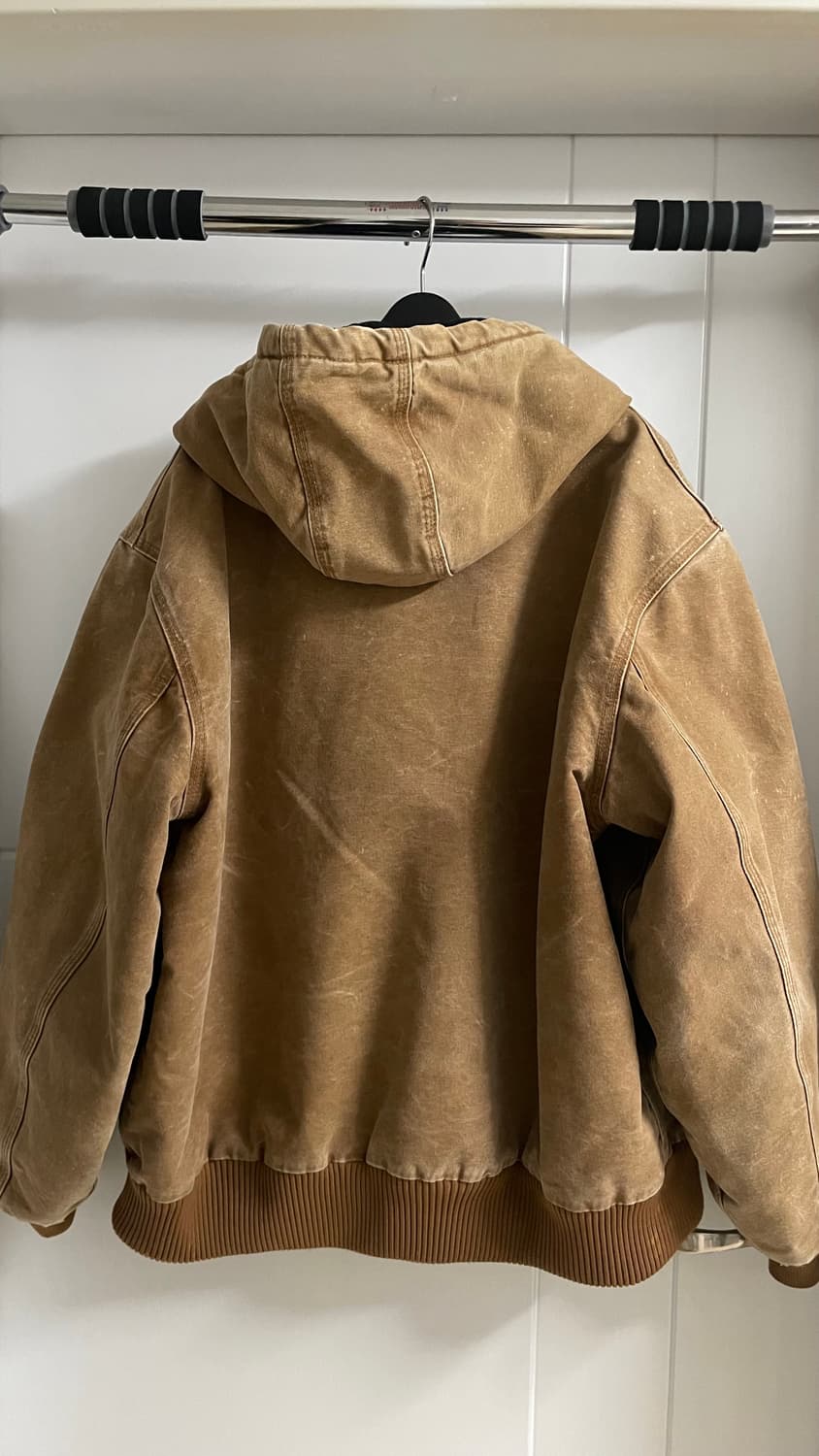 OG 칼하트 액티브 자켓 j130 BRN 상품이미지3