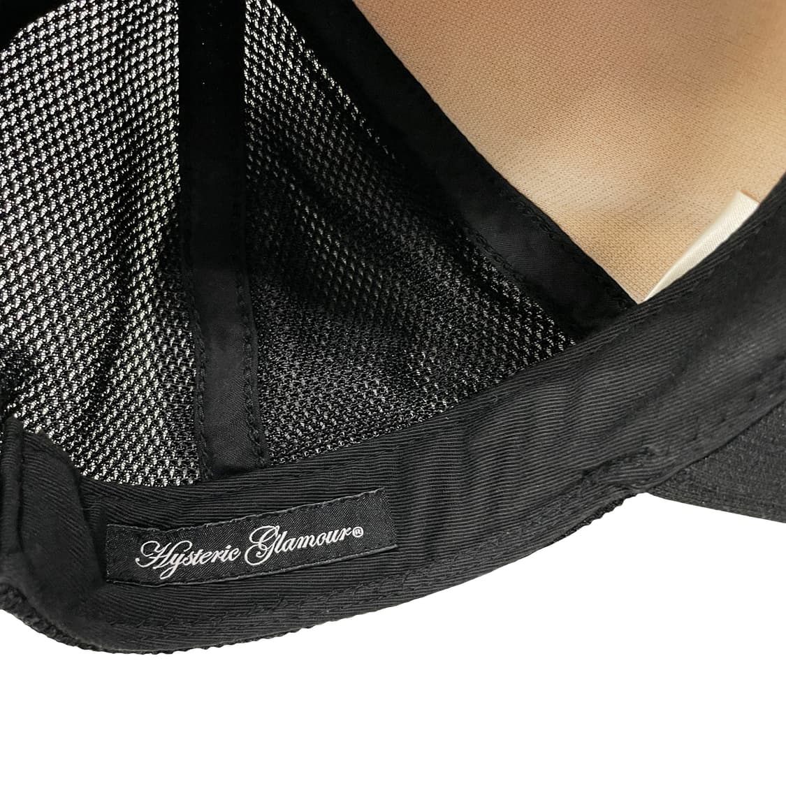 히스테릭글래머 메쉬캡 블랙/레드 상품이미지3