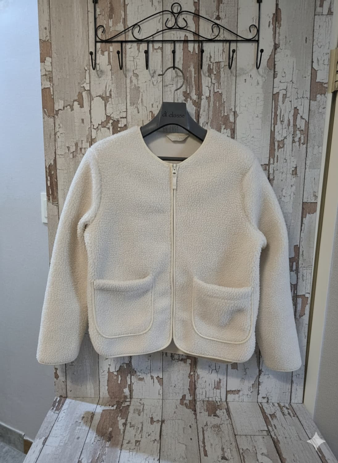 프로젝트W9 뽀글이 자켓 아이보리 85 상품이미지1