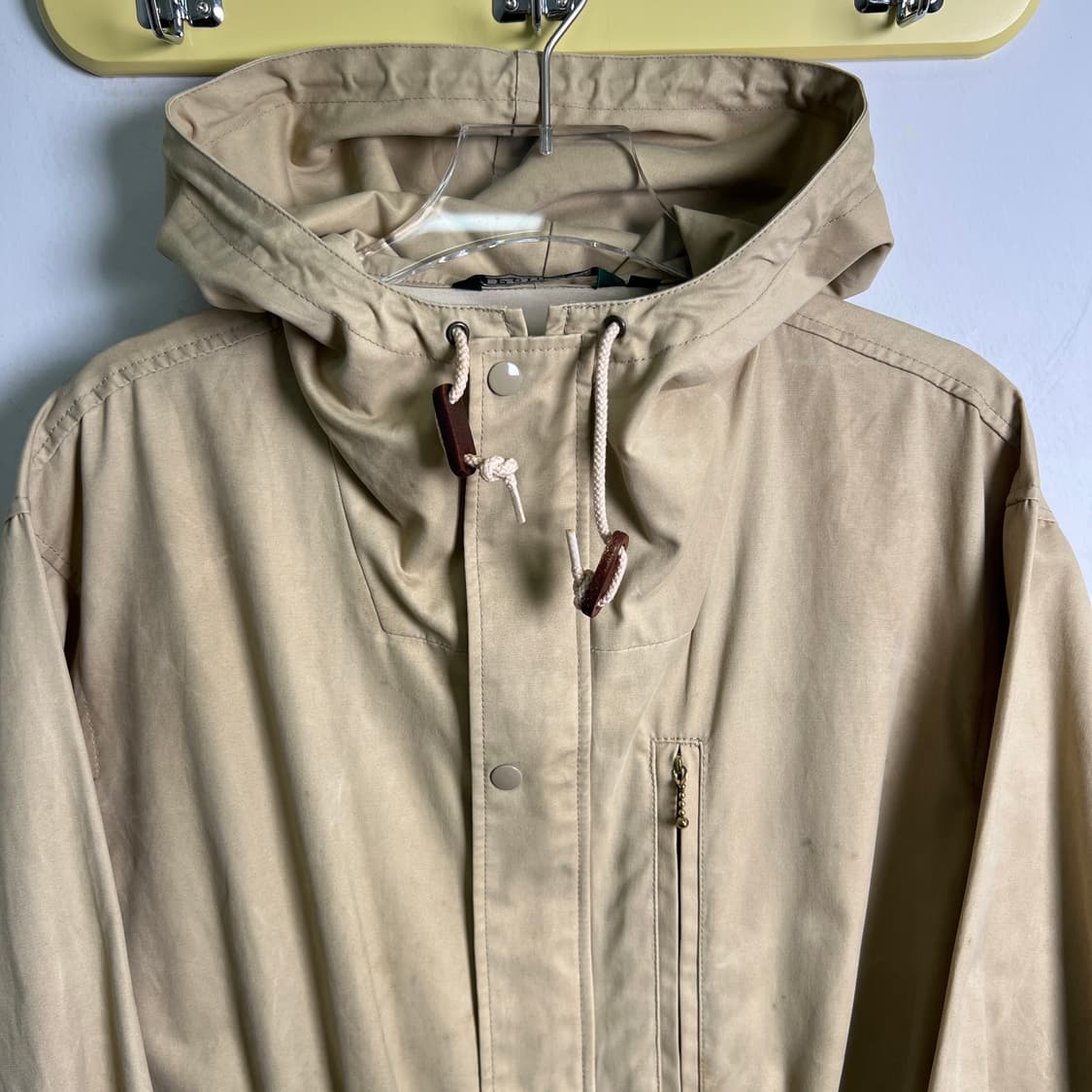 폴로 랄프로렌 베이지 유틸리티 후드 야상 자켓 상품이미지4