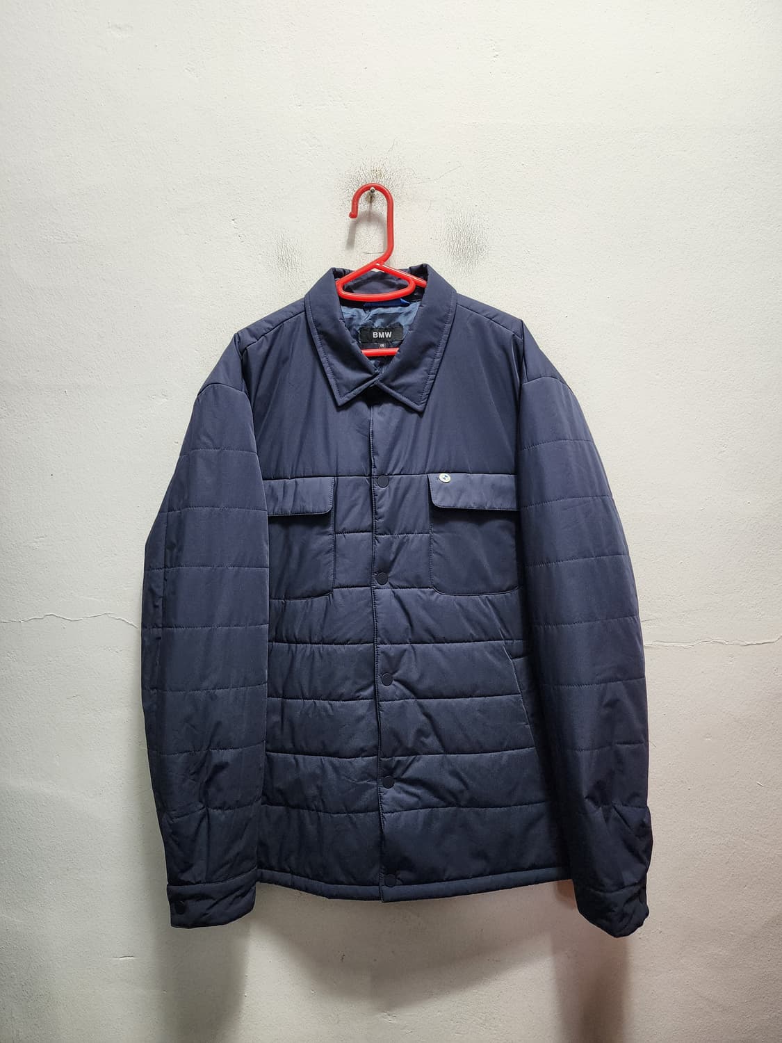 BMW 네이비 경량패딩 퀄팅자켓 상품이미지1