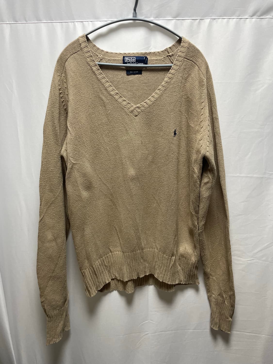 폴로 랄프로렌 v넥 니트 상품이미지1