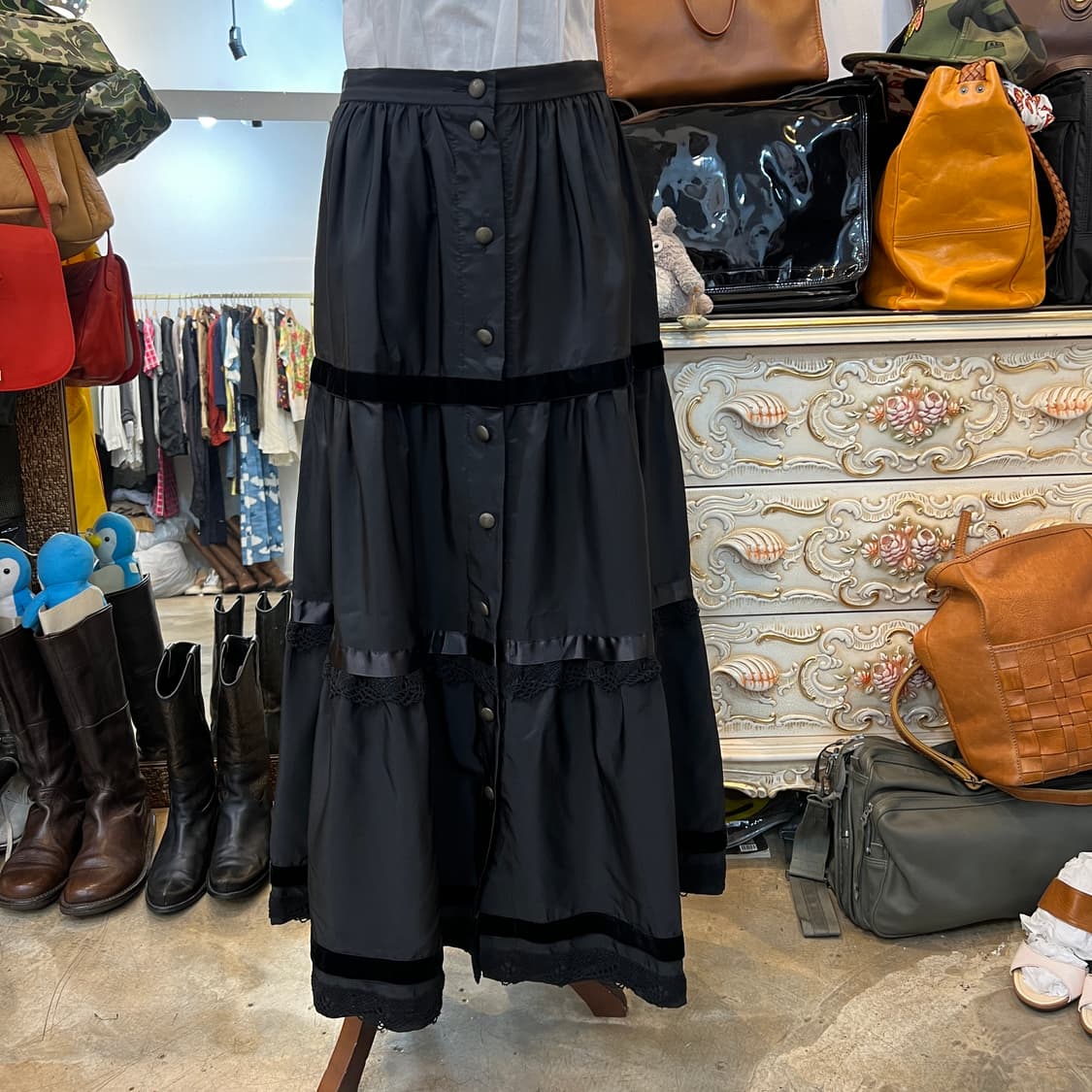 빈티지 캉캉 레이스 스커트 상품이미지9
