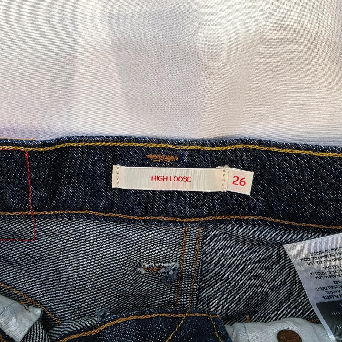 [26]리바이스 레드텝 하이루즈핏 데님팬츠 상품이미지4