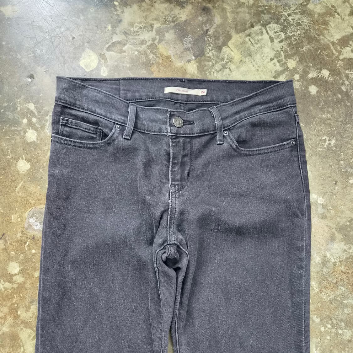 26) 리바이스 흑청 청바지 데님 팬츠 블랙진 상품이미지2