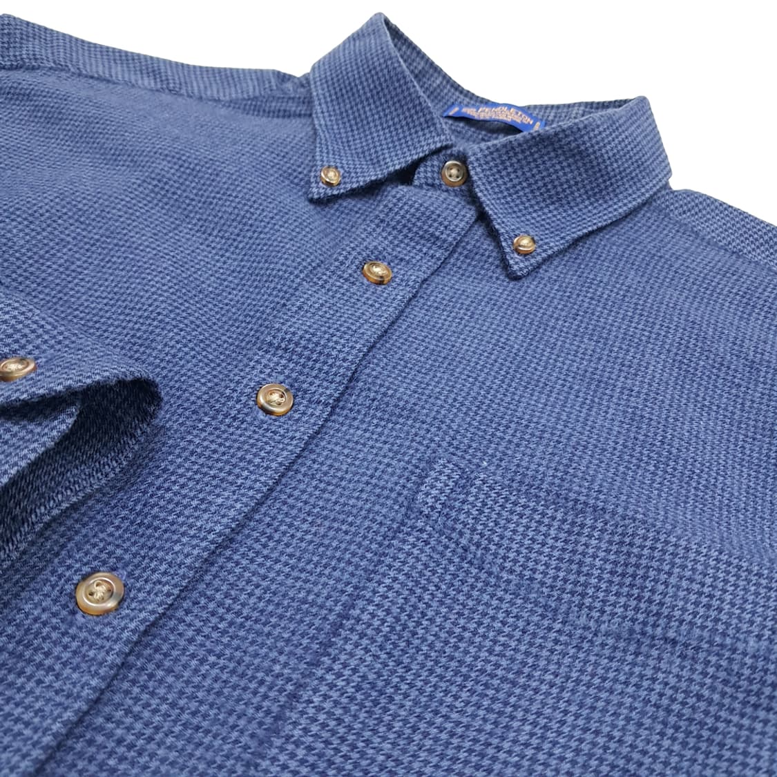 CN923 L 펜들턴 다크네이비 하운드투스 버진울 긴팔 셔츠 남방 상품이미지5