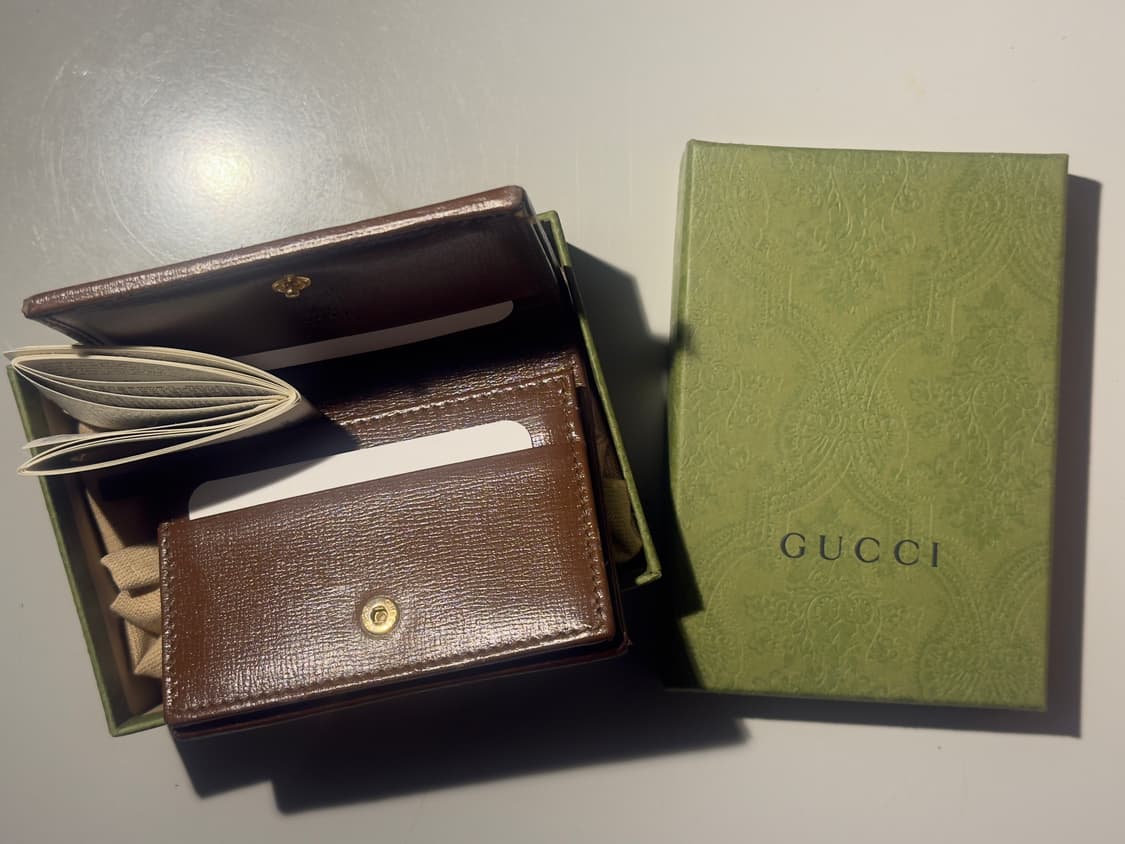 구찌 홀스빗 1955 스몰 반지갑 상품이미지5