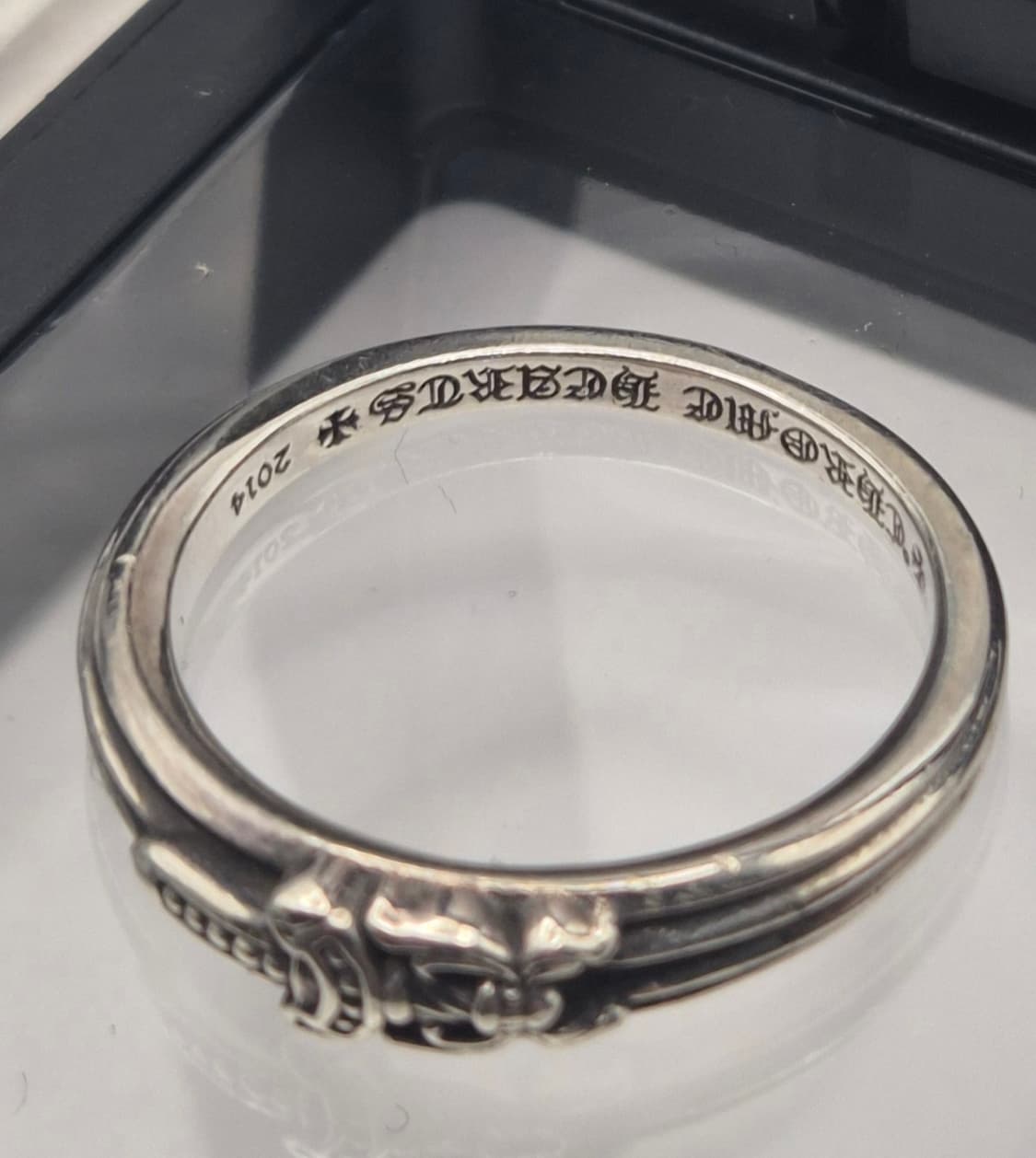 크롬하츠 정품 베이비 대거링 US12(kr26-7호) 풀구성 판매 상품이미지5