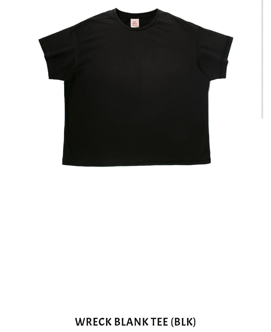 더 뤡코즈 블랭크티 블랙 1 상품이미지1