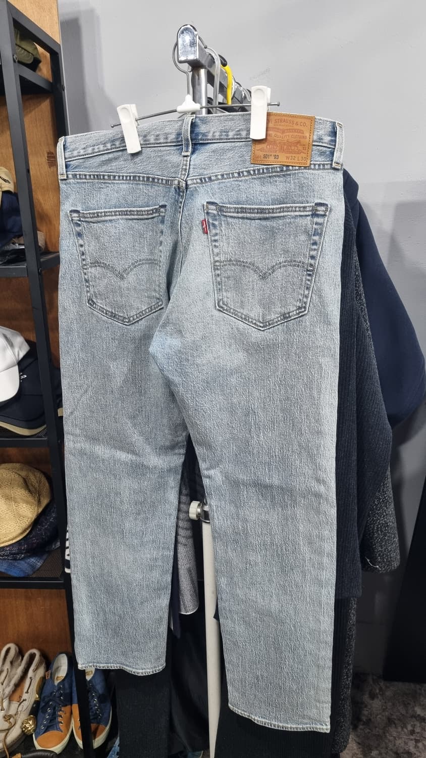 levis 501(93년 복각판) 빅E 프리미엄 청바지 33사이즈 상품이미지3