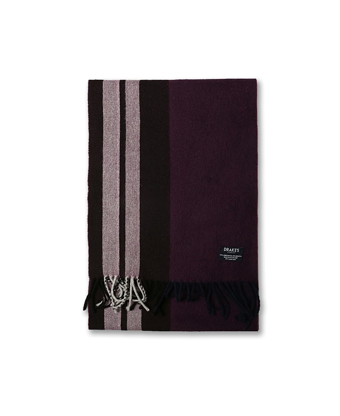 드레익스 [Drake's] 런던 퍼플 댄디 시크 머플러 상품이미지2