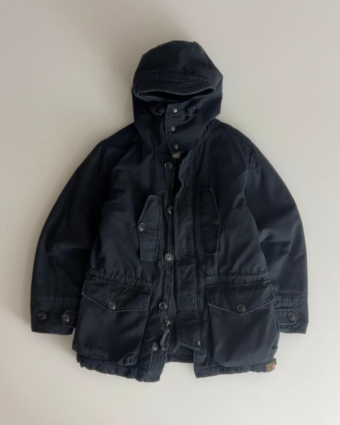 데님앤서플라이 밀리터리 립스탑 파카 S 상품이미지1