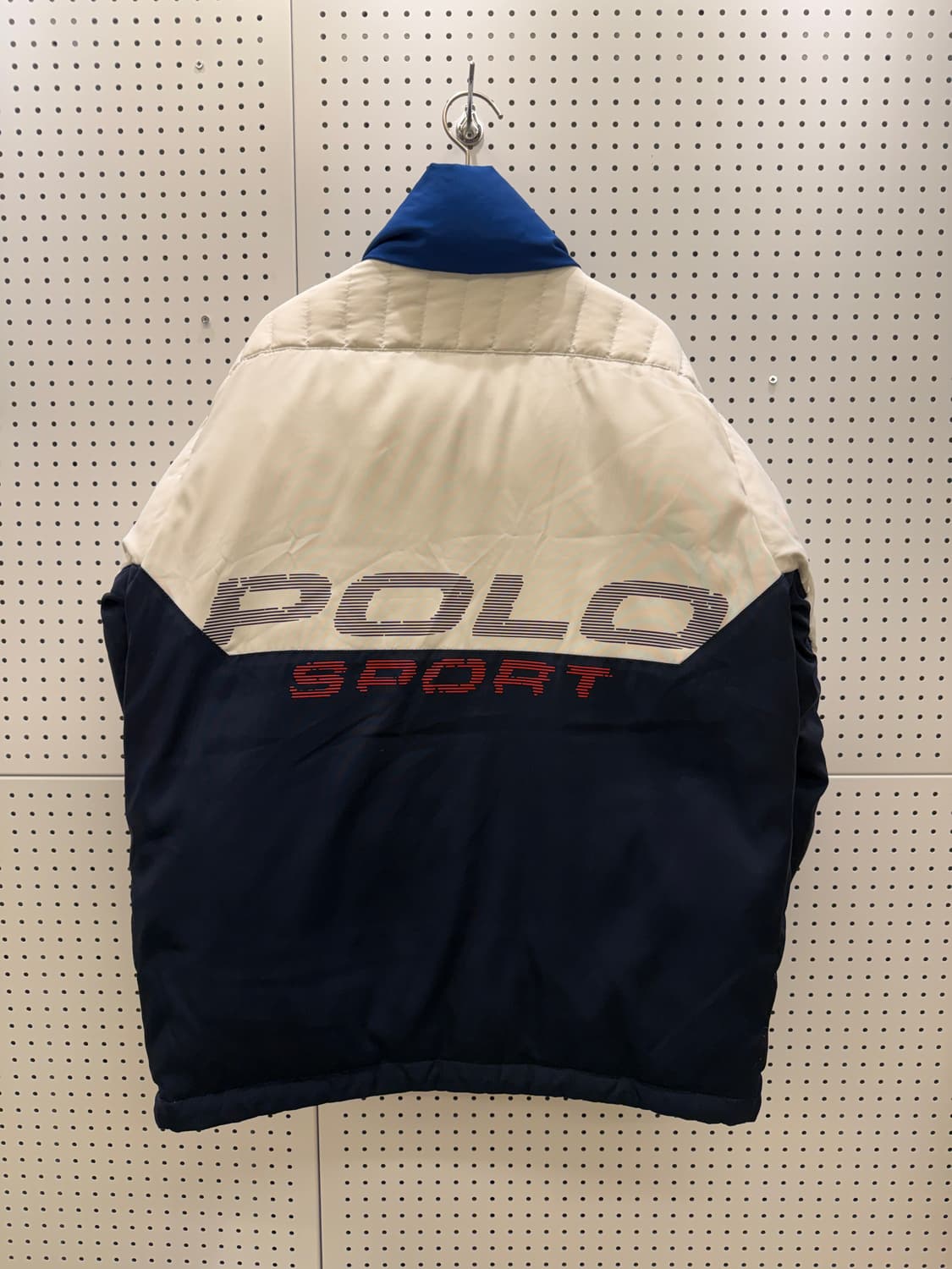 폴로 스포츠 00s 덕다운 빅로고 배색 패딩 U92 상품이미지3