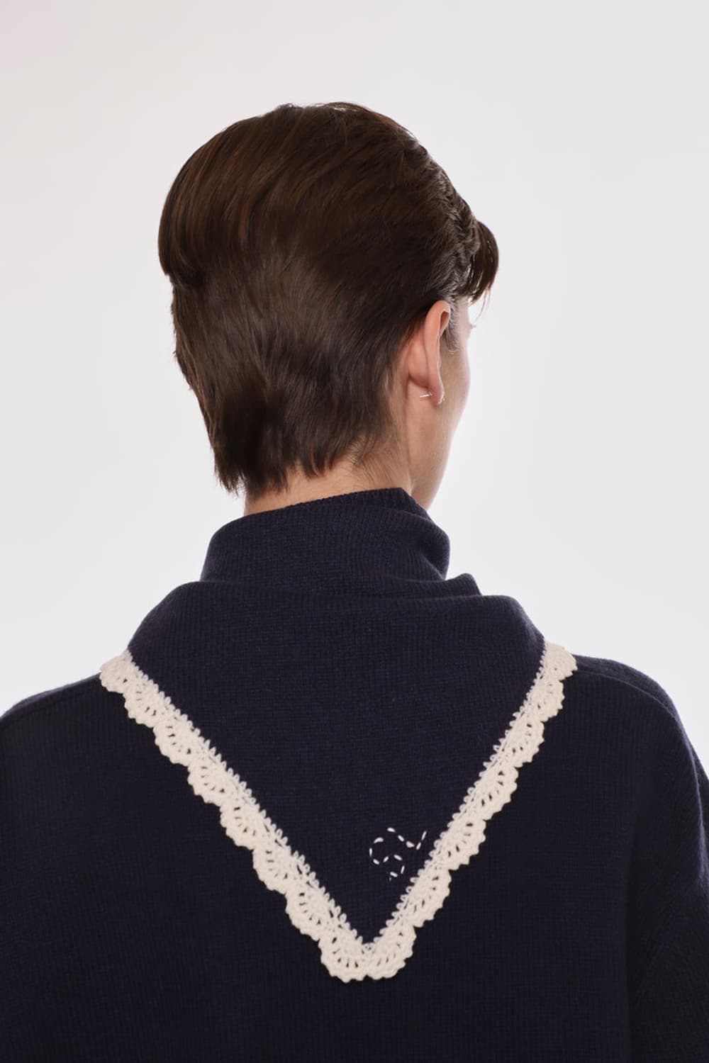 샌디리앙 PECK BONNET IN NAVY 상품이미지5