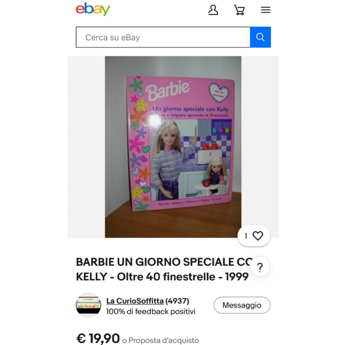90s Barbie and Kelly’s Special Day 플랩북 상품이미지9