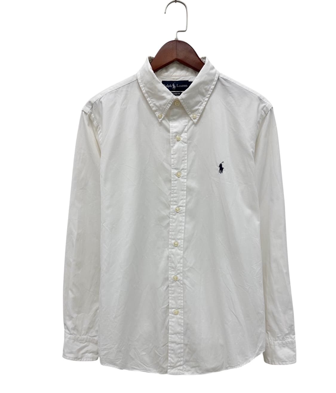 폴로 옥스포드 셔츠 화이트 (XL~2XL) 상품이미지1