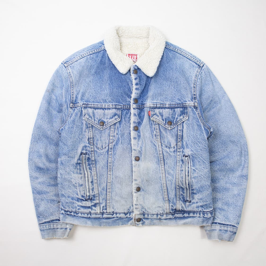 80s 리바이스 쉐르파 트러커 자켓 상품이미지1