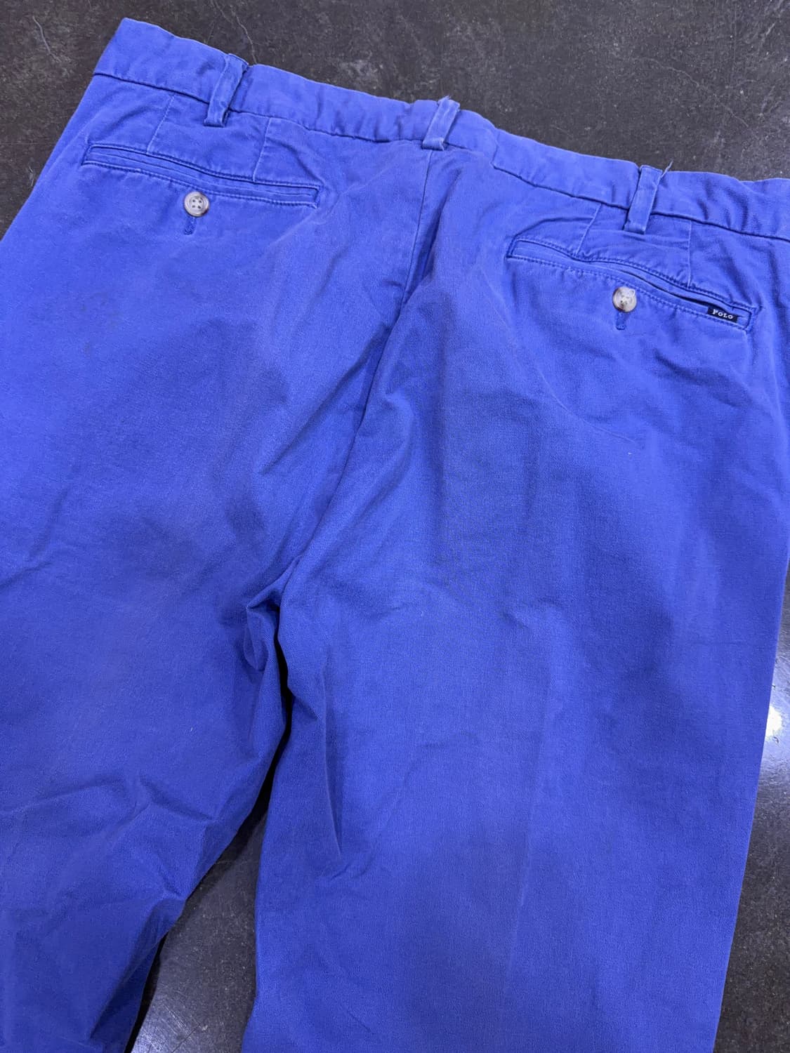 폴로 랄프로렌 스트레치 커스텀 핏 클래식 치노팬츠 블루 34 상품이미지6