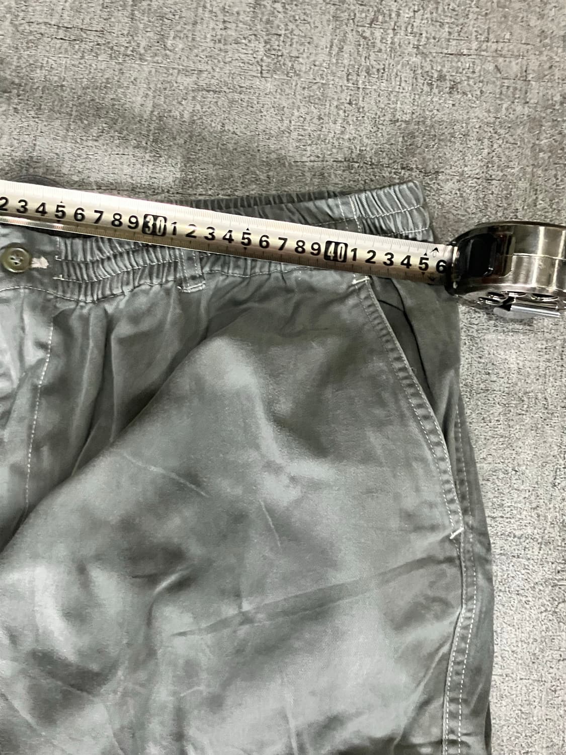 일본빈티지 올드스쿨아메카지 너드남 카고팬츠 카키 상품이미지2