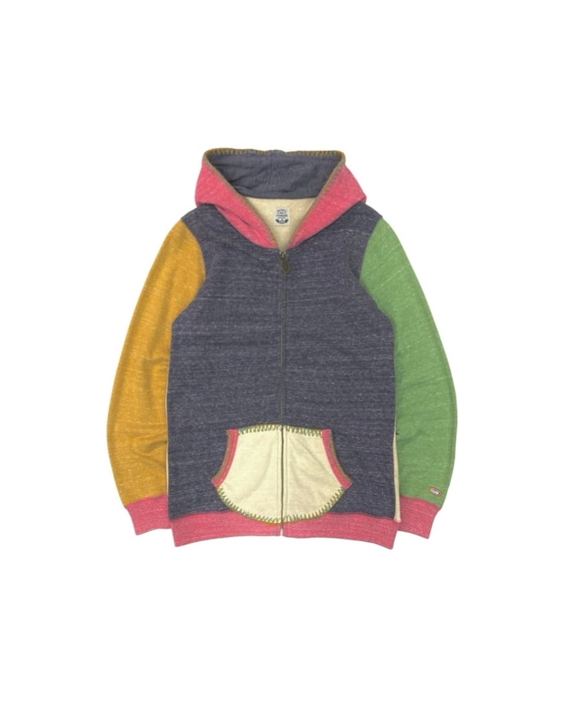 Rainbow hood zip up 상품이미지1