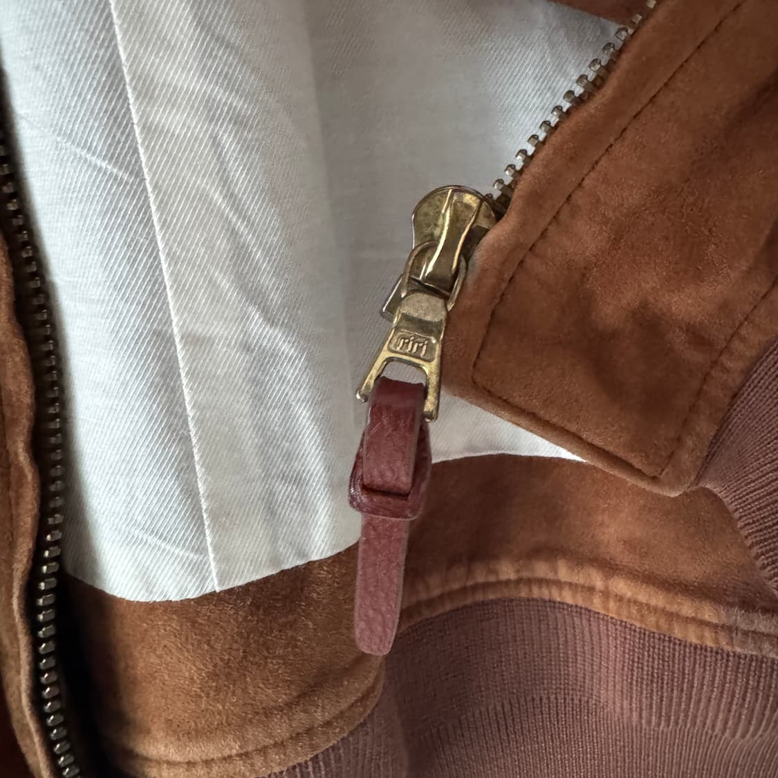 L) 비즈빔 양가죽 스웨이드 자켓 상품이미지6