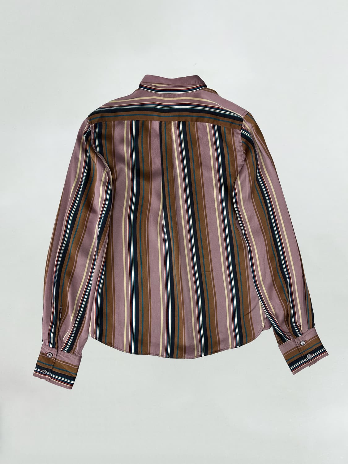 아페쎄 프랑스 정품 실크 스트라이프 셔츠 상품이미지6