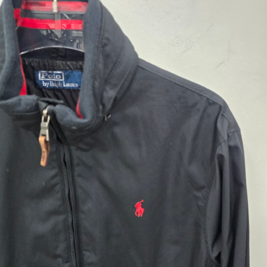 폴로 랄프로렌 블랙 바람막이 스윙톱 자켓 상품이미지3
