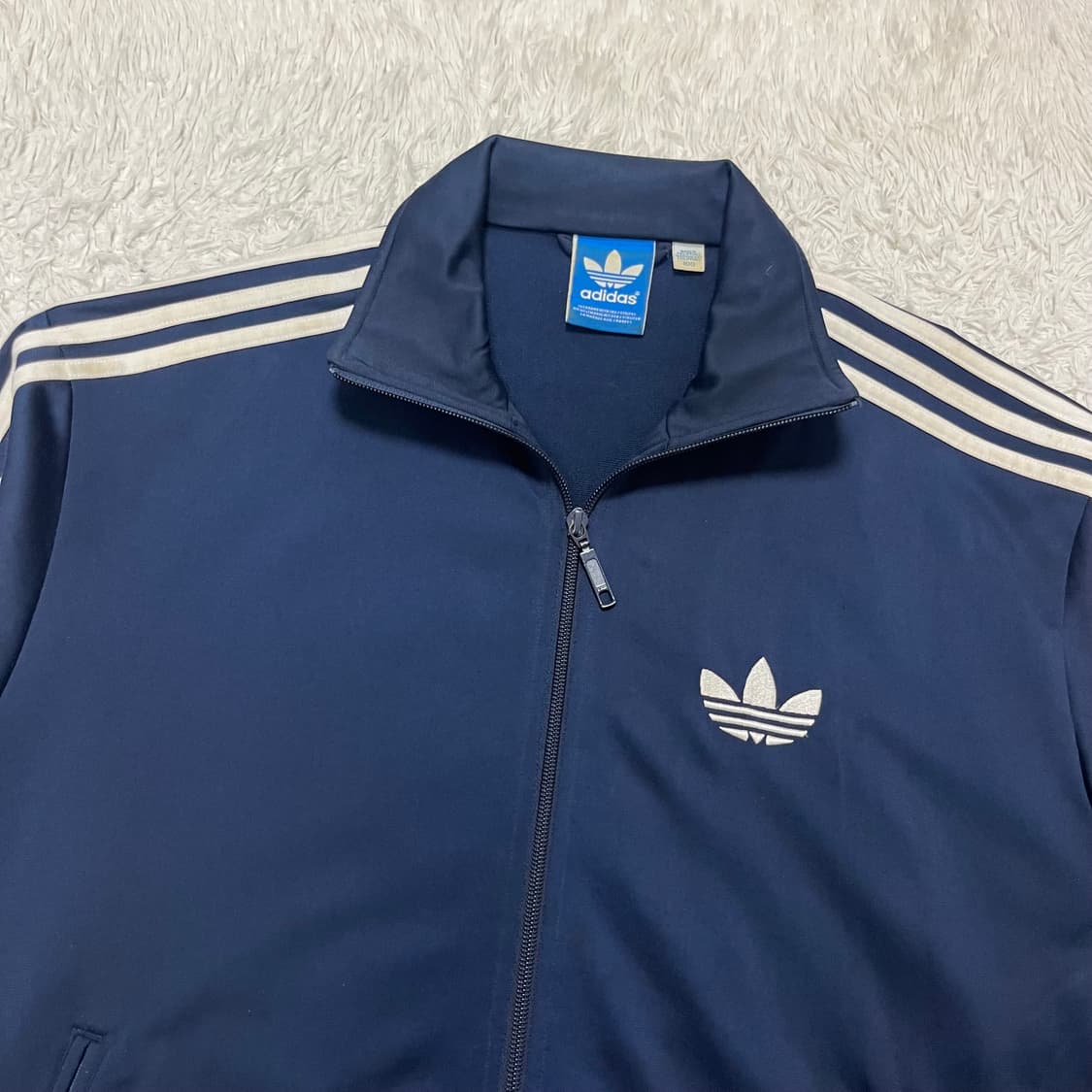 Adidas navy vintage Firebird jersey  상품이미지5