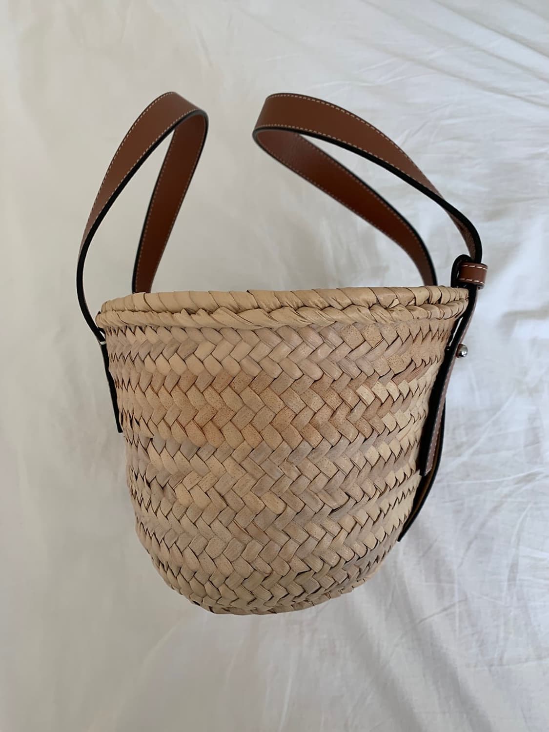 로에베 라피아 라탄 바스켓백 상품이미지4