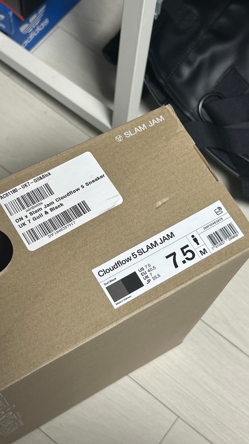 온x슬램잼 클라우드플로우5 블랙 255 상품이미지4